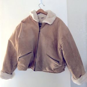 Wilson’s leather fur lined jacket